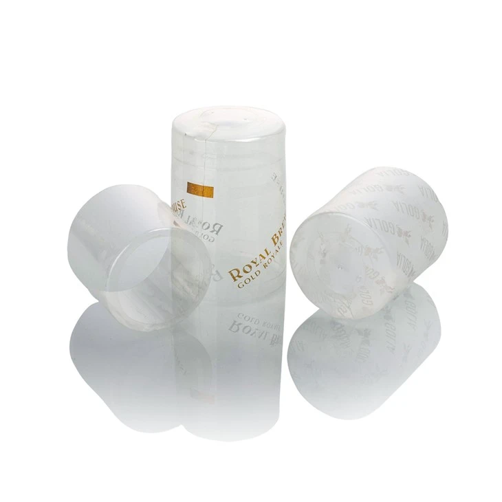 Customized Personalized PVC Capsules Plastic Cap For Liquor best