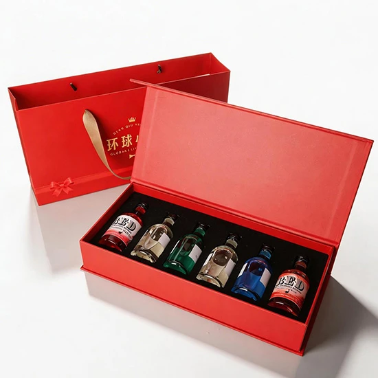 Mini bottle export packaging options