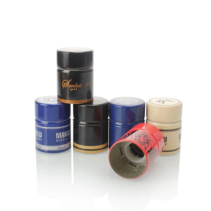 Non-Refillable Caps