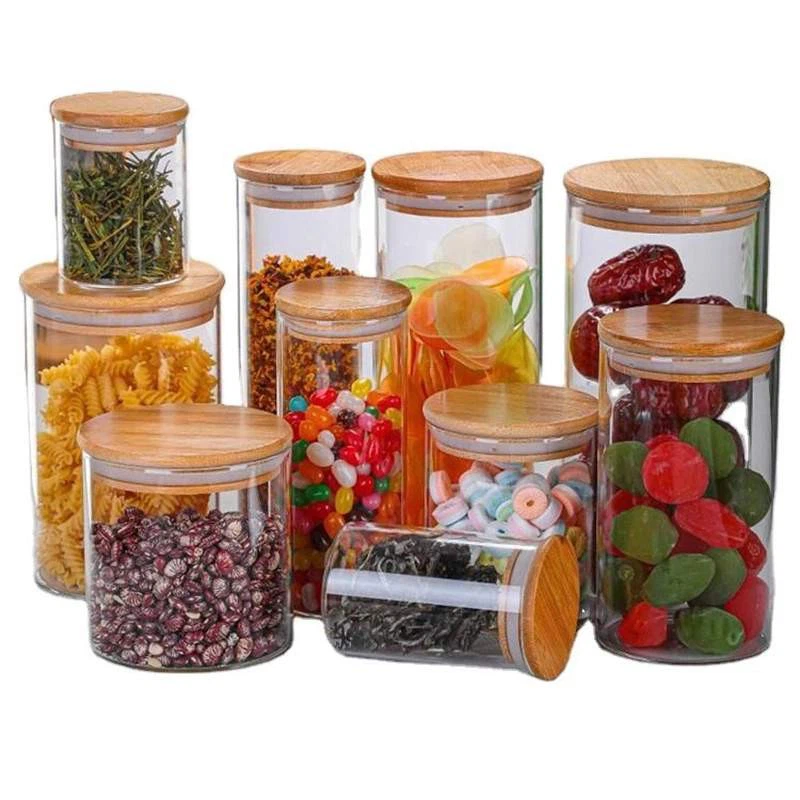 Food Storage Glass Jars