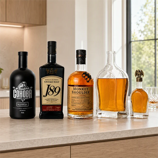 Whisky & Whiskey Bottles