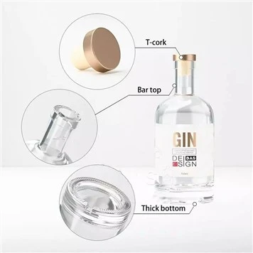 375ml Gin Bottle